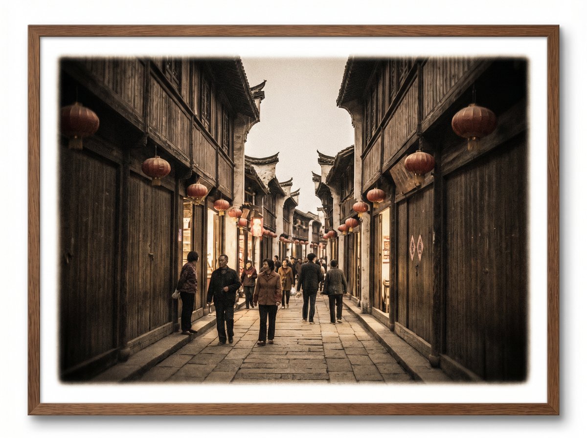 51吃瓜 - 复古街巷怀旧滤镜摄影作品